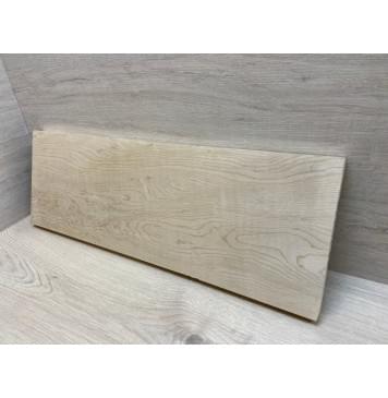 Клён Белый Явор, Волнистый заготовка на топ Смешанный ААА Волна А 25.5х212х615 мм (1шт под распил)-1