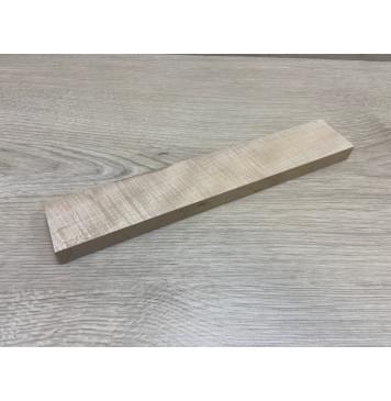 Клён Белый Явор, Волнистый заготовка для бриджа акустической гитары Смешанный ААА Волна АА 15х44.5х260 мм-0