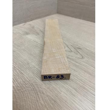 Клён Белый Явор, Волнистый заготовка для бриджа акустической гитары Смешанный ААА Волна АА 15х44.5х260 мм-3