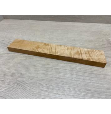 Клён Белый Явор, Волнистый заготовка для бриджа акустической гитары Смешанный ААА Волна АА 15х44.5х260 мм-2