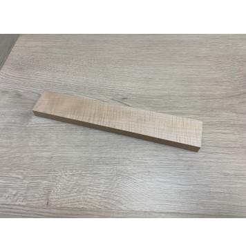 Клён Белый Явор, Волнистый заготовка для бриджа акустической гитары Смешанный ААА Волна АА 15х45х260 мм-0