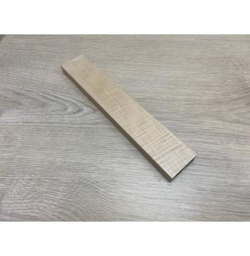 Клён Белый Явор, Волнистый заготовка для бриджа акустической гитары Смешанный ААА Волна АА 15х45х260 мм-3