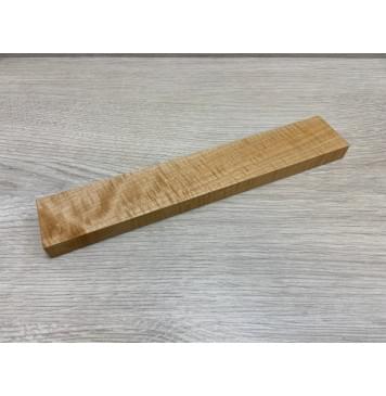 Клён Белый Явор, Волнистый заготовка для бриджа акустической гитары Смешанный ААА Волна АА 15х45х260 мм-2