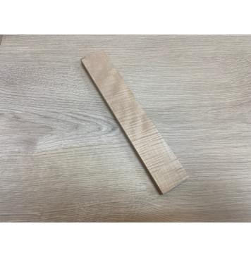 Клён Белый Явор, Волнистый заготовка для бриджа акустической гитары Смешанный ААА Волна АА 14.5х44.5х260 мм-2