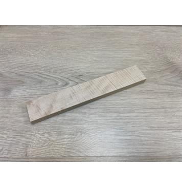Клён Белый Явор, Волнистый заготовка для бриджа акустической гитары Смешанный ААА Волна АА 15х45х260 мм-0