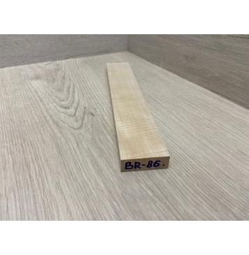 Клён Белый Явор, Волнистый заготовка для бриджа акустической гитары Смешанный ААА Волна ААА 15х44.5х260 мм-1