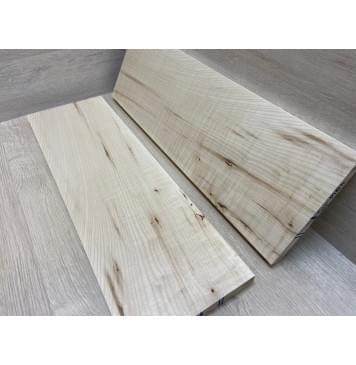 Клён Чёрный Явор, Волнистый заготовка на топ Смешанный А Волна А 20х180х565 мм - 2 шт. (книжкой)-3