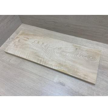 Клён Белый Явор, Волнистый заготовка на топ Тангент А Волна А 27х223х625 мм - ( 1шт под распил)-2