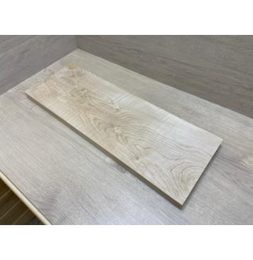 Клён Белый Явор, Волнистый заготовка на топ Тангент А Волна А 27х223х625 мм - ( 1шт под распил)-1