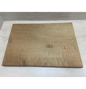 Клён Облачко (Печеный 180) заготовка на топ  Смешанный АА Волна А 24х383х535 мм - (цельный)-4