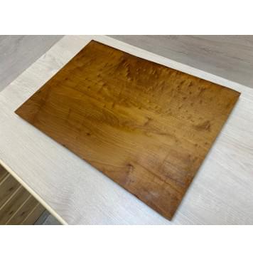 Клён Облачко (Печеный 180) заготовка на топ  Смешанный АА Волна А 24х383х535 мм - (цельный)-3