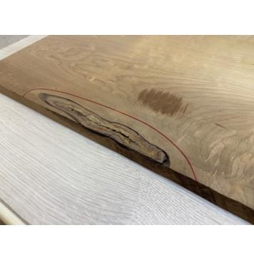 Клён Облачко (Печеный 180) заготовка на топ Смешанный А Волна А 20х388х550 мм - (цельный)-6