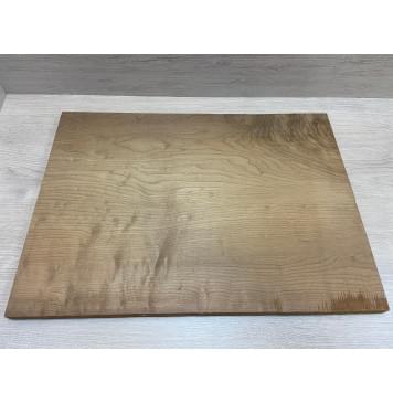 Клён Облачко (Печеный 180) заготовка на топ Смешанный А Волна А 20х388х550 мм - (цельный)-1