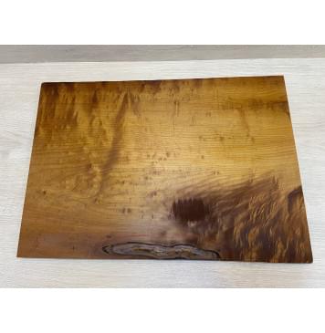 Клён Облачко (Печеный 180) заготовка на топ Смешанный А Волна А 20х388х550 мм - (цельный)-2