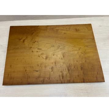 Клён Облачко (Печеный 180) заготовка на топ Смешанный АА Волна А 24х384х560 мм - (цельный)-0