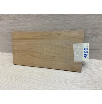 Ольха Волнистая  Печеная 150гр заготовка накладки на головку грифа Смешанный ААА Волна АА 5х110х215 мм-1