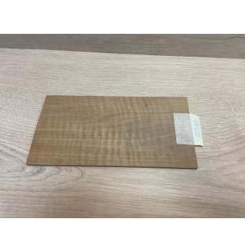 Ольха Волнистая  Печеная 150гр заготовка накладки на головку грифа Смешанный ААА Волна АА 5х110х215 мм-2