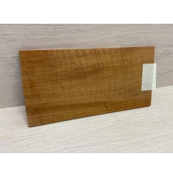 Ольха Волнистая  Печеная 150гр заготовка накладки на головку грифа Смешанный ААА Волна АА 5х110х215 мм-3