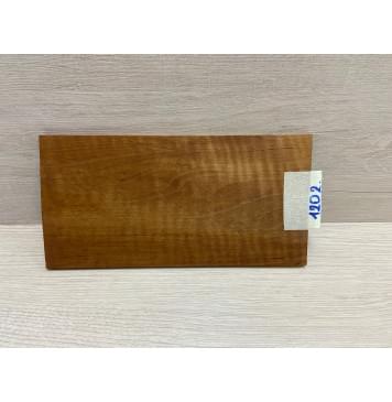 Ольха Волнистая Печеная 150гр заготовка накладки на головку грифа Смешанный ААА Волна АА 5х110х210 мм-0