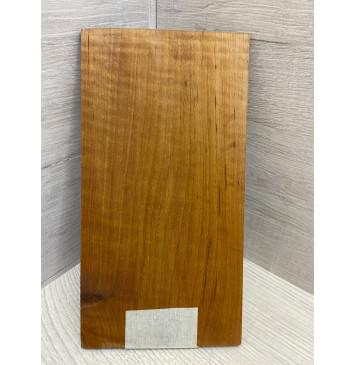 Ольха Волнистая Печеная 150гр заготовка накладки на головку грифа Смешанный ААА Волна АА 6х110х205 мм-2