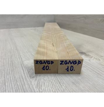 Вишня Волнистая заготовка для переклеенного грифа безголовой гитары Радиал АА Волна АА 34х(47-47)х630 мм - из 2х частей-2