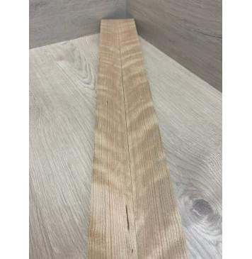 Вишня Волнистая заготовка для переклеенного грифа безголовой гитары Радиал АА Волна АА 34х(47-47)х630 мм - из 2х частей-3