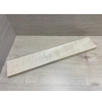 Клён Белый Явор, Волнистый заготовка грифа для Безголовой гитары Смешанный ААА Волна АА 28х100х590 мм-2