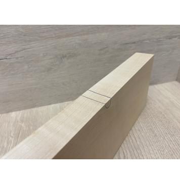 Клён Белый Явор, Волнистый заготовка грифа для Безголовой гитары Смешанный ААА Волна АА 28х100х590 мм-1