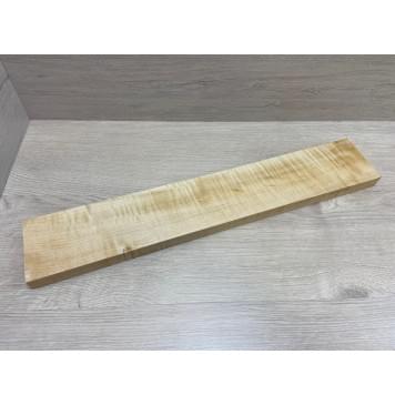 Клён Белый Явор, Волнистый заготовка грифа для Безголовой гитары Смешанный ААА Волна АА 28х100х590 мм-6