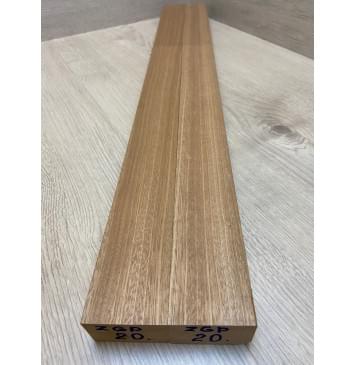 Сапели заготовка для переклеенного грифа электрогитары Смешанный ААА 33.5х(51-51)х735 мм - из 2х частей-5