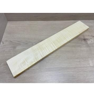 Клён Белый Явор, Волнистый заготовка грифа для Безголовой гитары Радиал АА Волна АА 23х94х560 мм-4