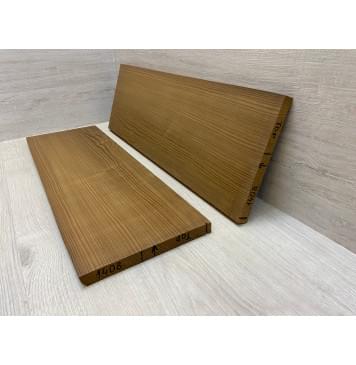 Ясень Печёный 180 гр заготовка на топ Смешанный АА 19х195х580 мм (2шт книжкой)-2