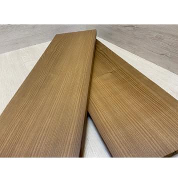 Ясень Печёный 180 гр заготовка на топ Смешанный АА 19х195х580 мм (2шт книжкой)-1