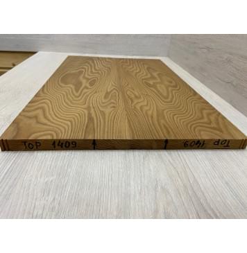 Ясень Печёный 180 гр заготовка на топ Тангент ААА 18х174х530 мм (2шт книжкой)-4