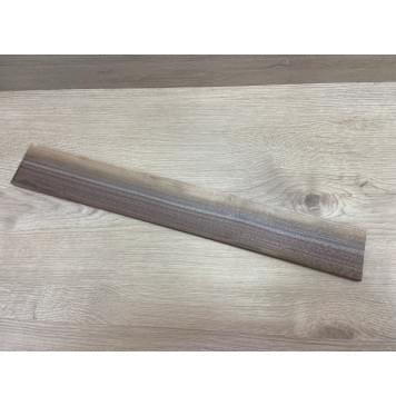 Орех Американский Заболонь заготовка накладки для электрогитары Радиал АА 11х74-68х515 мм-0