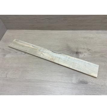 Клён Американский Волнистый заготовка накладки для электрогитары Смешанный ААА Волна ААА 9х70х550 мм-12