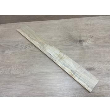 Клён Американский Волнистый заготовка накладки для электрогитары Смешанный ААА Волна ААА 9х70х550 мм-13
