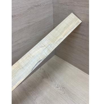 Клён Американский Волнистый заготовка накладки для электрогитары Смешанный ААА Волна ААА 9х70х550 мм-9