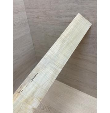 Клён Американский Волнистый заготовка накладки для электрогитары Смешанный ААА Волна ААА 9х70х550 мм-8