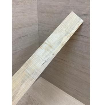 Клён Американский Волнистый заготовка накладки для электрогитары Смешанный ААА Волна ААА 9х70х550 мм-7