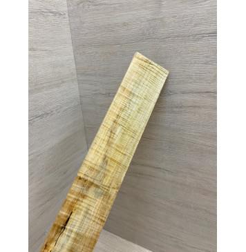 Клён Американский Волнистый заготовка накладки для электрогитары Смешанный ААА Волна ААА 9х70х550 мм-17