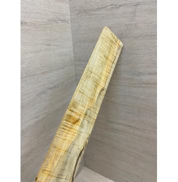 Клён Американский Волнистый заготовка накладки для электрогитары Смешанный ААА Волна ААА 9х70х550 мм-10