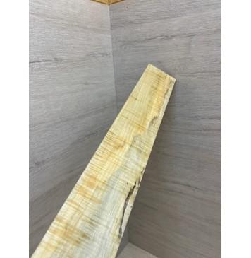 Клён Американский Волнистый заготовка накладки для электрогитары Смешанный ААА Волна ААА 9х70х550 мм-4