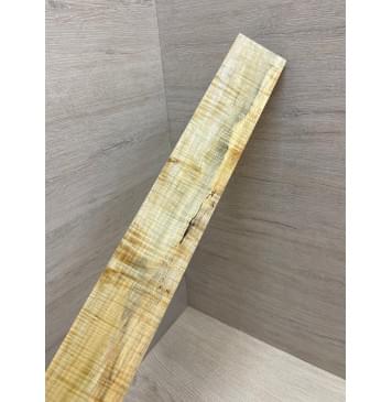 Клён Американский Волнистый заготовка накладки для электрогитары Смешанный ААА Волна ААА 9х70х550 мм-0