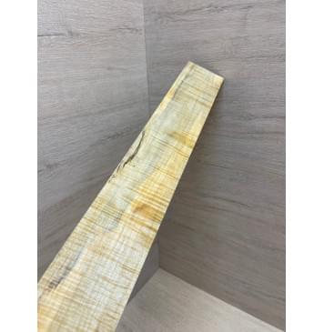 Клён Американский Волнистый заготовка накладки для электрогитары Смешанный ААА Волна ААА 9х70х550 мм-18