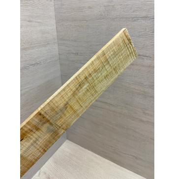 Клён Американский Волнистый заготовка накладки для электрогитары Смешанный ААА Волна ААА 9х70х550 мм-16