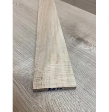 Клён Американский Волнистый заготовка накладки для электрогитары Смешанный А Волна ААА 8.5х67х485 мм-2