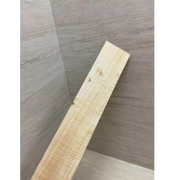 Клён Американский Волнистый заготовка накладки для электрогитары Смешанный А Волна ААА 8.5х67х485 мм-7