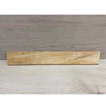 Клён Американский Волнистый заготовка накладки для электрогитары Смешанный А Волна ААА 8.5х67х485 мм-12