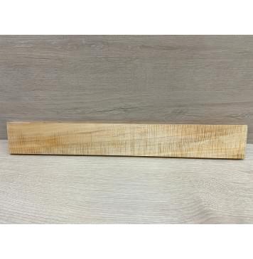 Клён Американский Волнистый заготовка накладки для электрогитары Смешанный ААА Волна ААА 9х67х490 мм-0